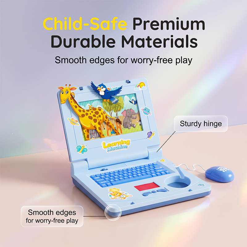 💻 Interactieve simulatielaptop – leerzaam speelgoed met licht, geluid en toetsen, ideaal voor nieuwsgierige kinderen.